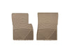 Weathertech W124TN - All Weather Floor Mats Tan Front - Truck Part Superstore