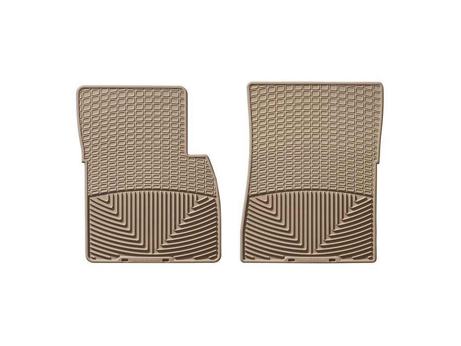Weathertech W124TN - All Weather Floor Mats Tan Front - Truck Part Superstore