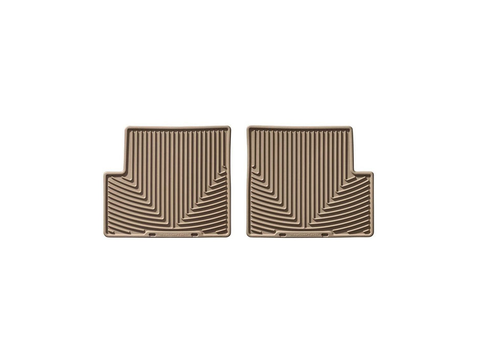 Weathertech W125TN - All Weather Floor Mats Tan Rear - Truck Part Superstore