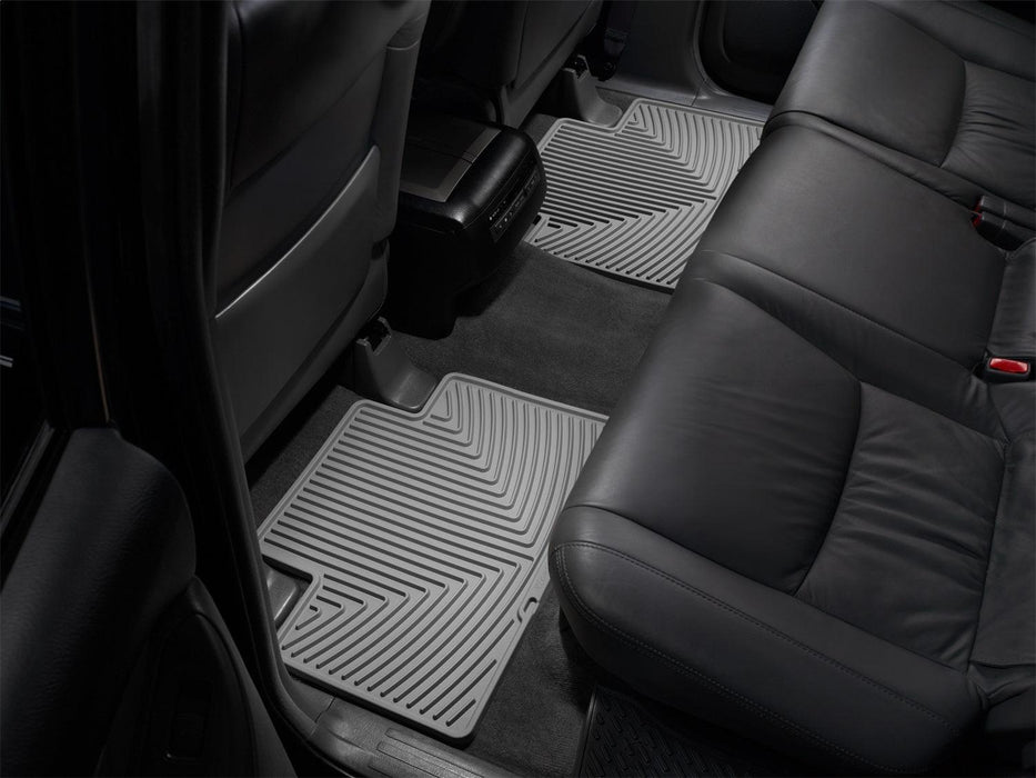Weathertech W136GR - All Weather Floor Mats Gray Rear - Truck Part Superstore