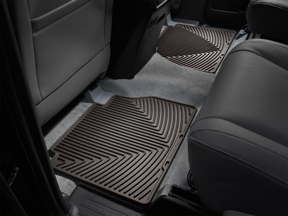 Weathertech W140CO - All Weather Floor Mats Rear Cocoa - Truck Part Superstore