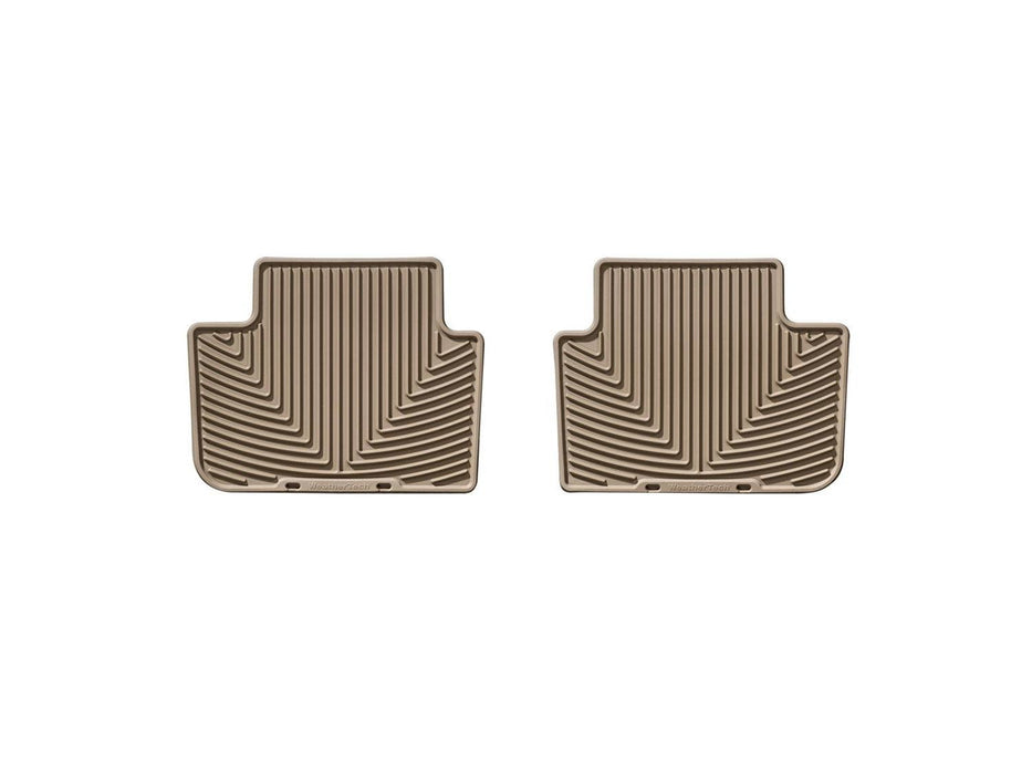 Weathertech W146TN - All Weather Floor Mats Tan Rear - Truck Part Superstore