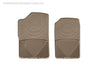 Weathertech W14TN - All Weather Floor Mats Tan Front - Truck Part Superstore