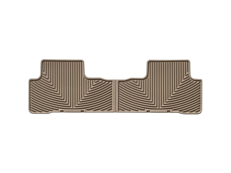 Weathertech W162TN - All Weather Floor Mats Tan Rear - Truck Part Superstore