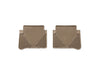 Weathertech W164TN - All Weather Floor Mats Tan Rear - Truck Part Superstore