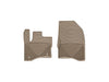 Weathertech W167TN - All Weather Floor Mats Tan Front Dual Hooks - Truck Part Superstore