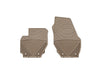 Weathertech W169TN - All Weather Floor Mats Tan Front - Truck Part Superstore