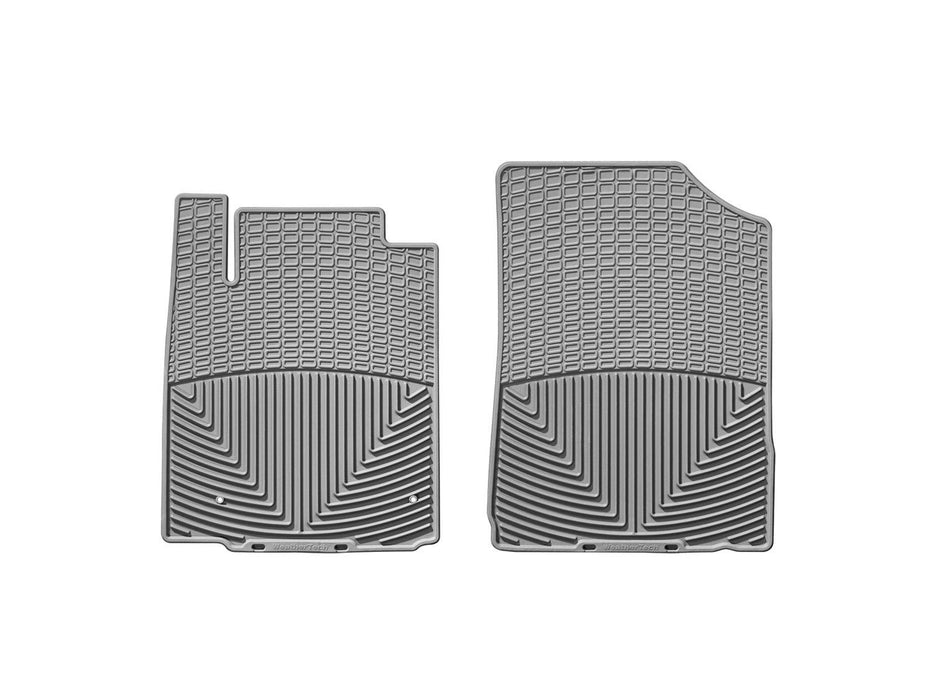 Weathertech W174GR - All Weather Floor Mats Gray Front - Truck Part Superstore