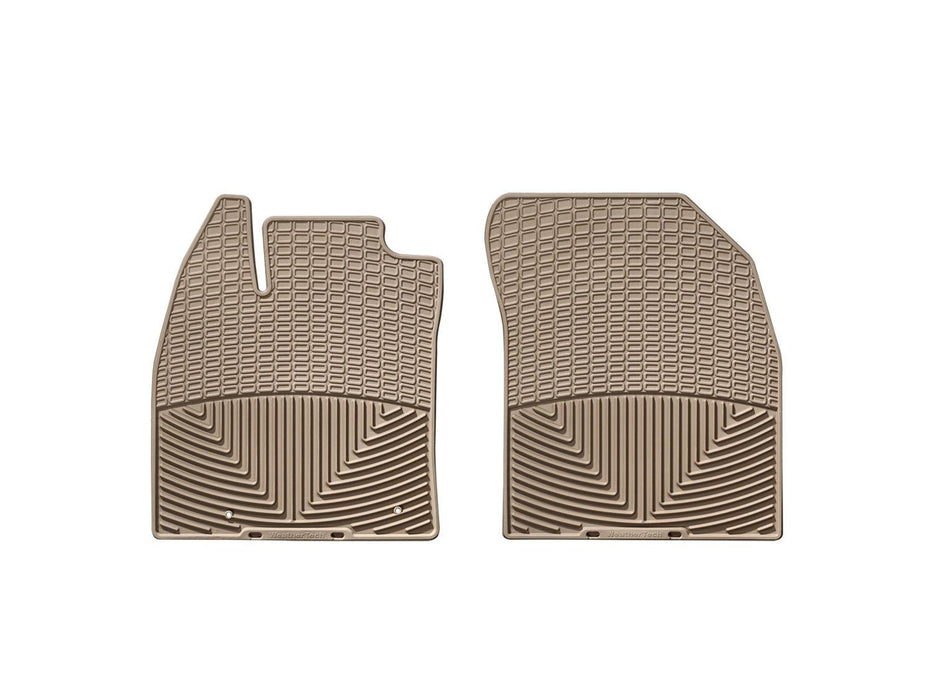 Weathertech W176TN - All Weather Floor Mats Tan Front - Truck Part Superstore