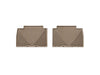 Weathertech W185TN - All Weather Floor Mats Tan Rear - Truck Part Superstore