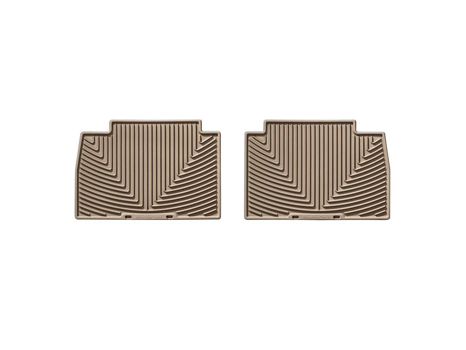 Weathertech W185TN - All Weather Floor Mats Tan Rear - Truck Part Superstore