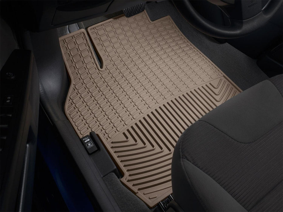Weathertech W338TN - All Weather Floor Mats Tan Front - Truck Part Superstore