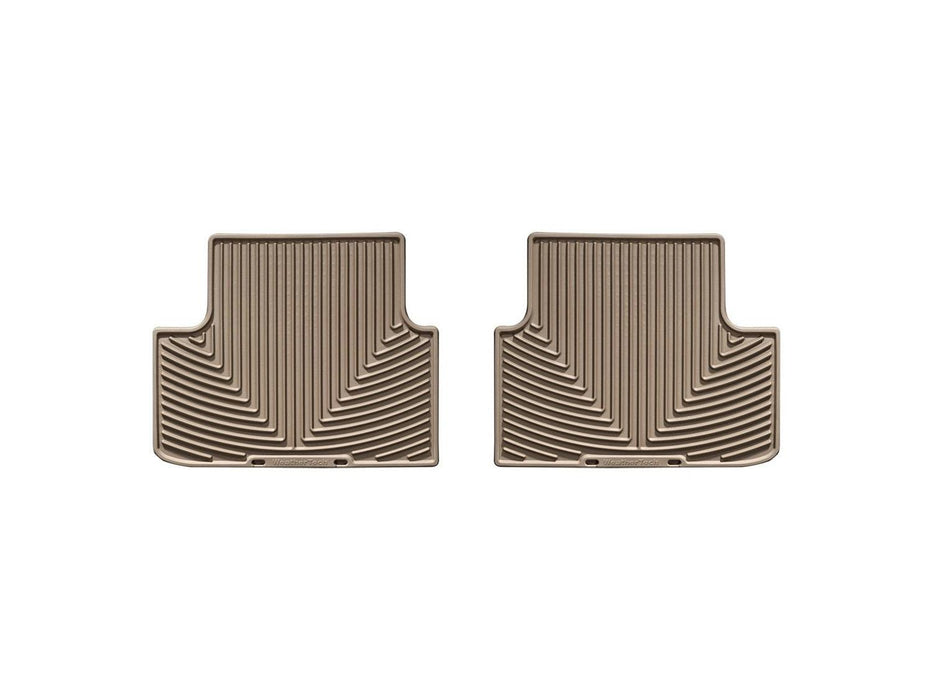 Weathertech W198TN - All Weather Floor Mats Tan Rear - Truck Part Superstore