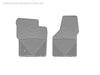 Weathertech W19GR - All Weather Floor Mats Gray Front - Truck Part Superstore