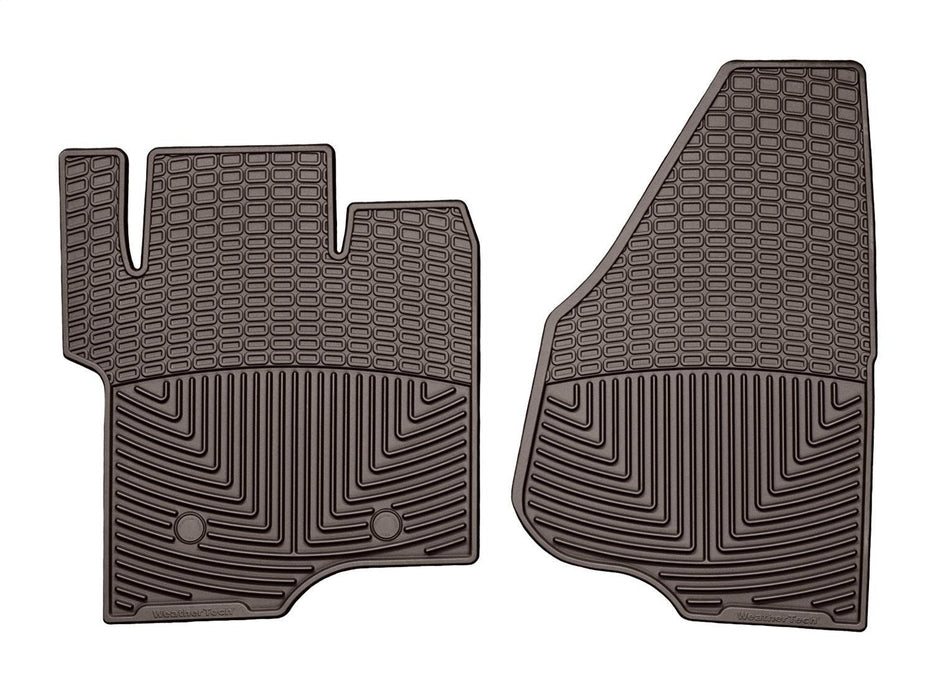 Weathertech W203CO - All Weather Floor Mats Front Cocoa - Truck Part Superstore