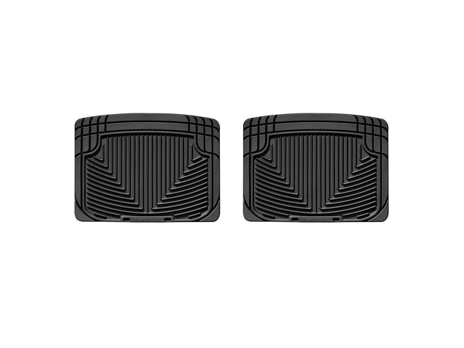 Weathertech W20 - All Weather Floor Mats Black Rear - Truck Part Superstore