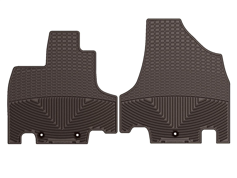 Weathertech W211CO - All Weather Floor Mats Front Cocoa - Truck Part Superstore