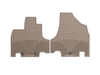 Weathertech W211TN - All Weather Floor Mats Tan Front - Truck Part Superstore