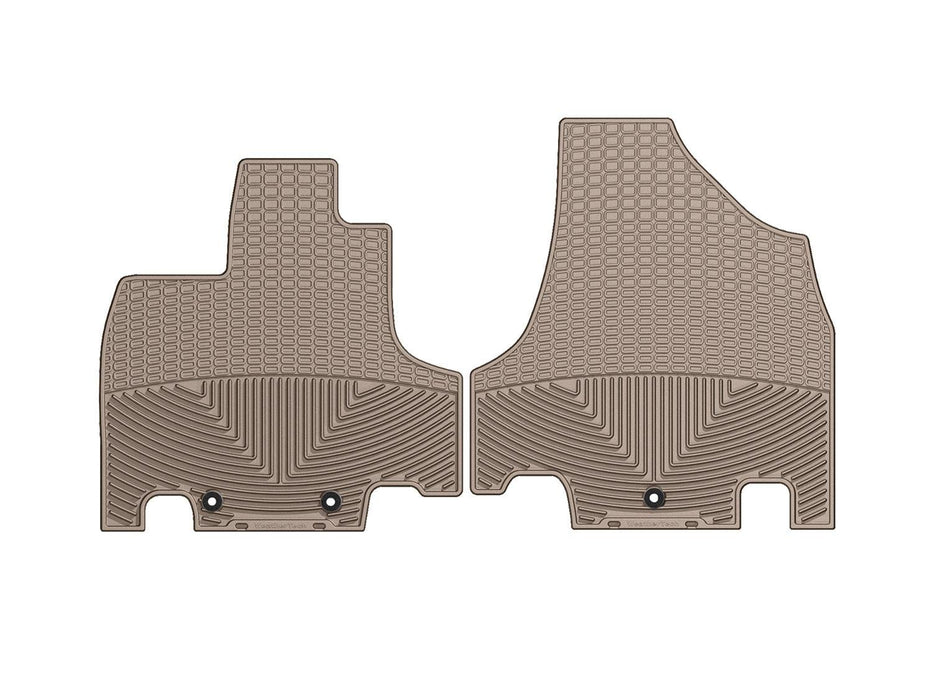 Weathertech W211TN - All Weather Floor Mats Tan Front - Truck Part Superstore