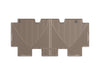 Weathertech W212TN - All Weather Floor Mats Tan Rear - Truck Part Superstore