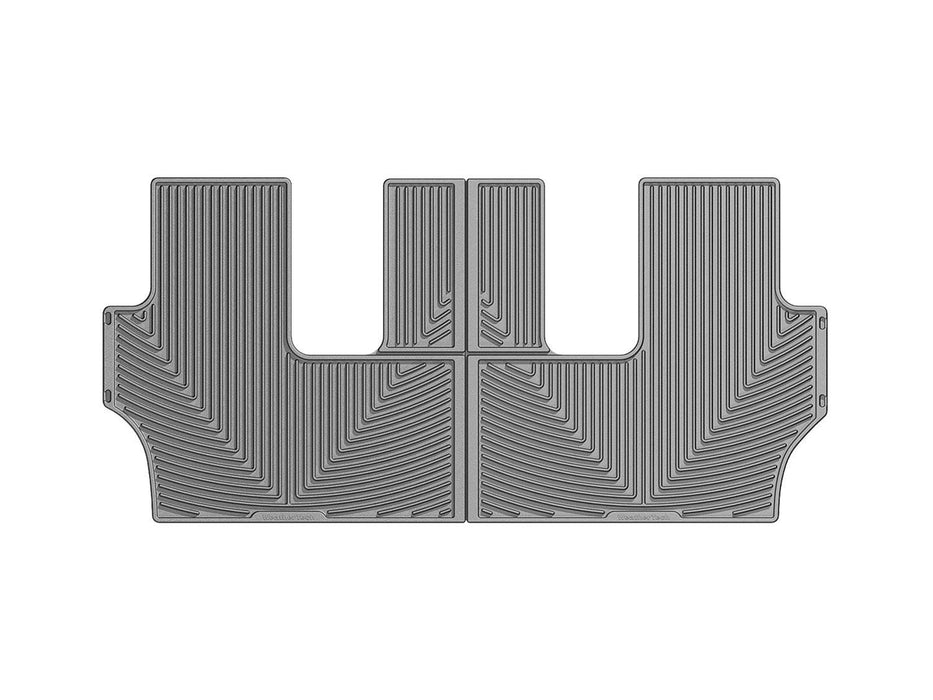 Weathertech W213GR - All Weather Floor Mats Gray Third Row - Truck Part Superstore