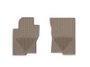 Weathertech W222TN - All Weather Floor Mats Tan Front - Truck Part Superstore