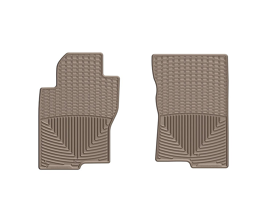 Weathertech W222TN - All Weather Floor Mats Tan Front - Truck Part Superstore