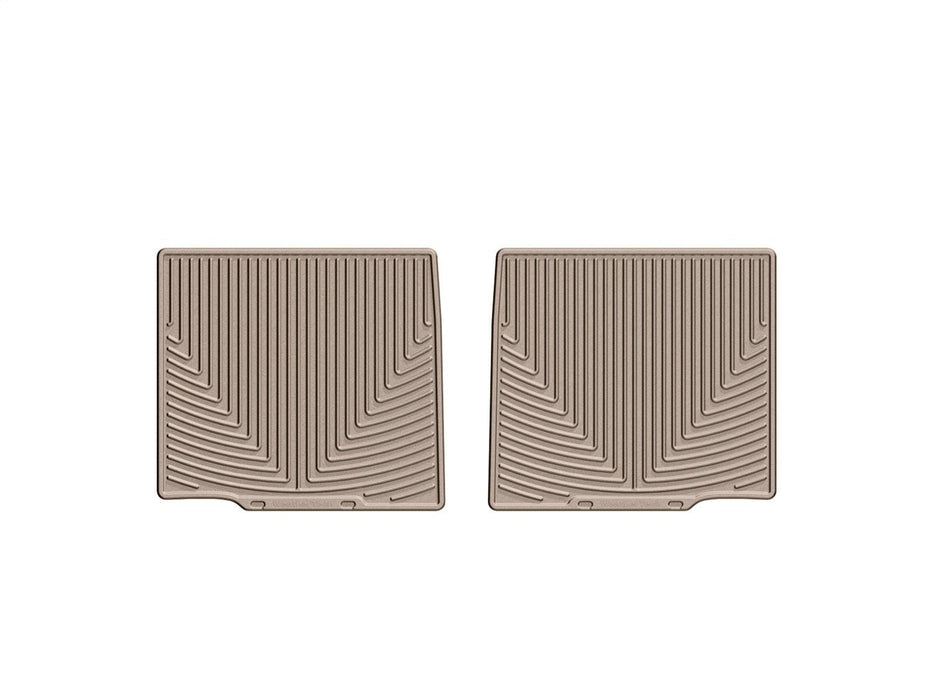 Weathertech W231TN - All Weather Floor Mats Tan Rear - Truck Part Superstore