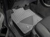 Weathertech W63GR - All Weather Floor Mats Gray Front - Truck Part Superstore