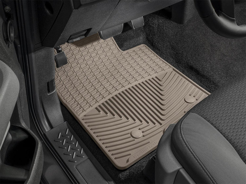 Weathertech WTCT151085 - All Weather Floor Mats Tan Front and Rear - Truck Part Superstore