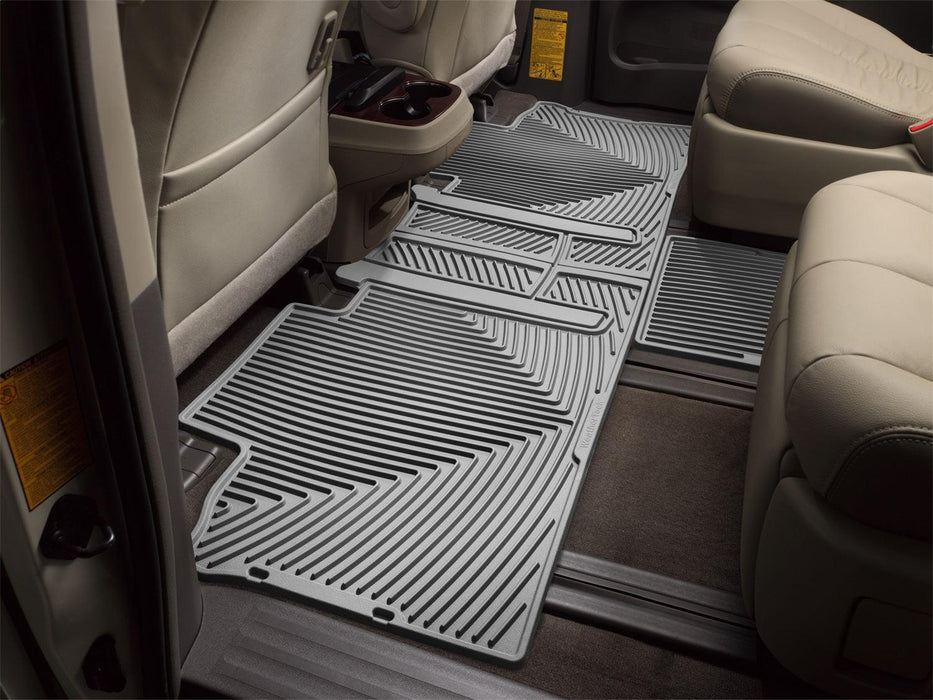 Weathertech W244GR - All Weather Floor Mats Gray Rear - Truck Part Superstore