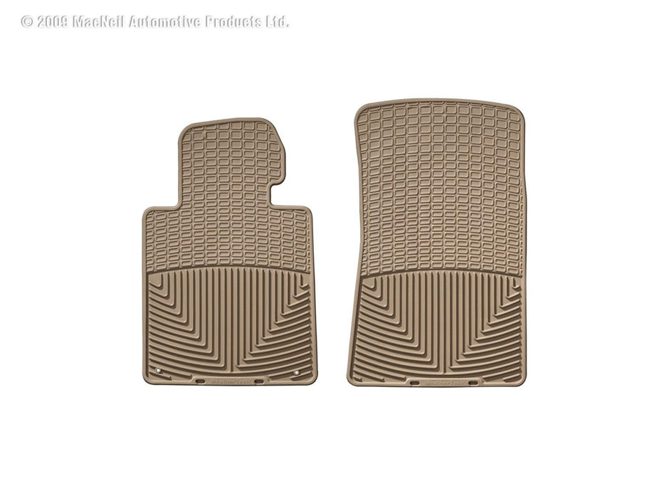 Weathertech W24TN - All Weather Floor Mats Tan Front - Truck Part Superstore