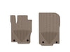 Weathertech W257TN - All Weather Floor Mats Tan Front - Truck Part Superstore