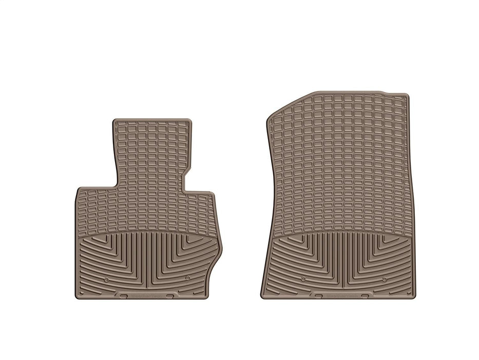 Weathertech W258TN - All Weather Floor Mats Tan Front - Truck Part Superstore