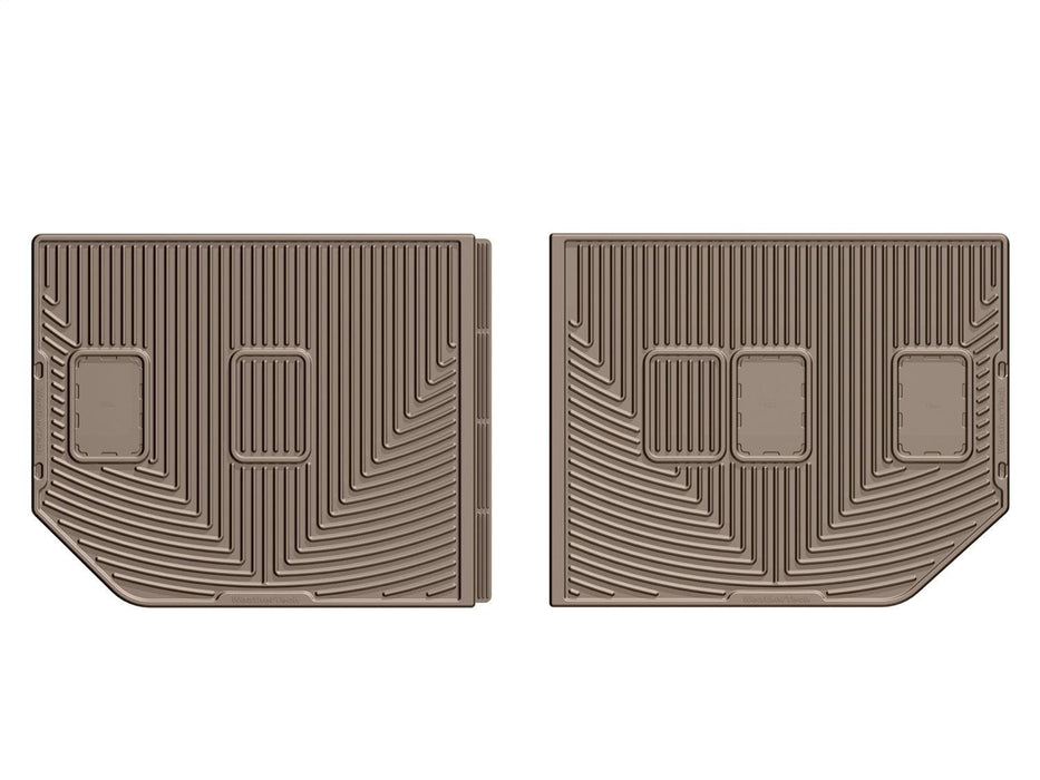 Weathertech W264TN - All Weather Floor Mats Tan Third Row - Truck Part Superstore