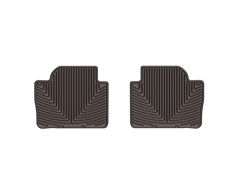 Weathertech W268CO - All Weather Floor Mats Rear Cocoa - Truck Part Superstore
