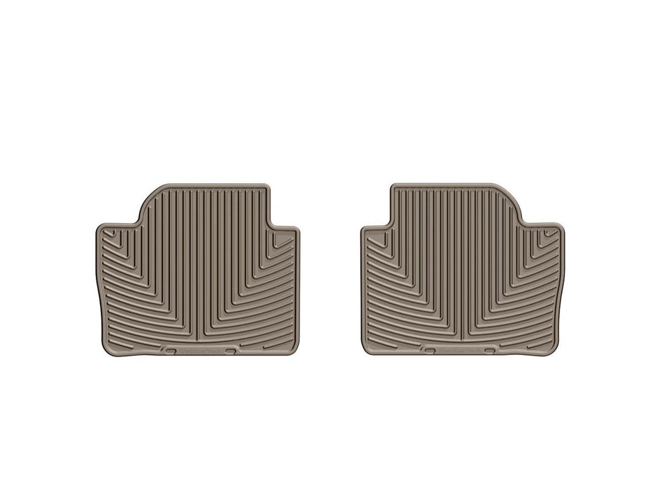 Weathertech W268TN - All Weather Floor Mats Tan Rear - Truck Part Superstore