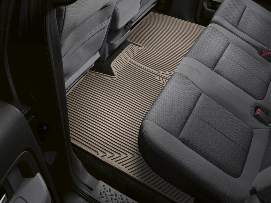 Weathertech WTCT305306 - All Weather Floor Mats Tan Front and Rear - Truck Part Superstore
