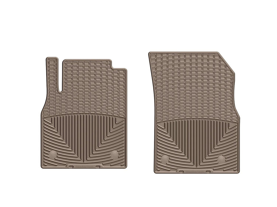 Weathertech W275TN - All Weather Floor Mats Tan Front - Truck Part Superstore