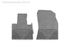 Weathertech W27GR - All Weather Floor Mats Gray Front Requires Trimming - Truck Part Superstore
