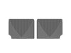 Weathertech W281GR - All Weather Floor Mats Gray Rear - Truck Part Superstore