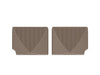 Weathertech W281TN - All Weather Floor Mats Tan Rear - Truck Part Superstore