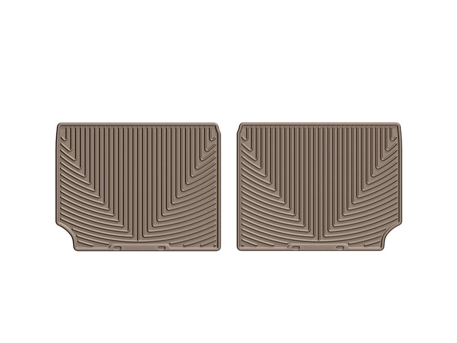 Weathertech W281TN - All Weather Floor Mats Tan Rear - Truck Part Superstore