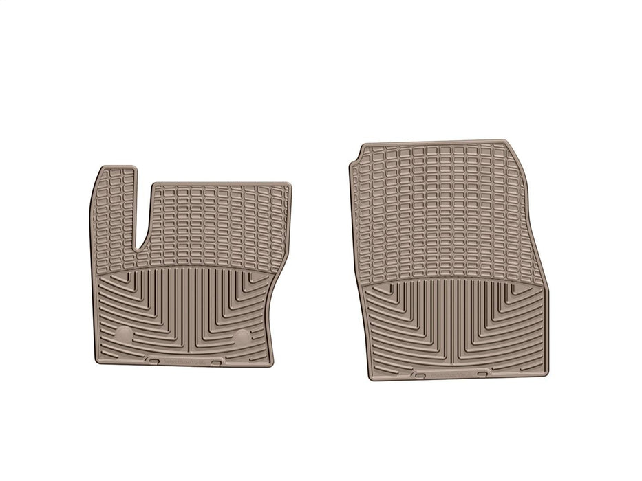 Weathertech W283TN - All Weather Floor Mats Tan Front - Truck Part Superstore