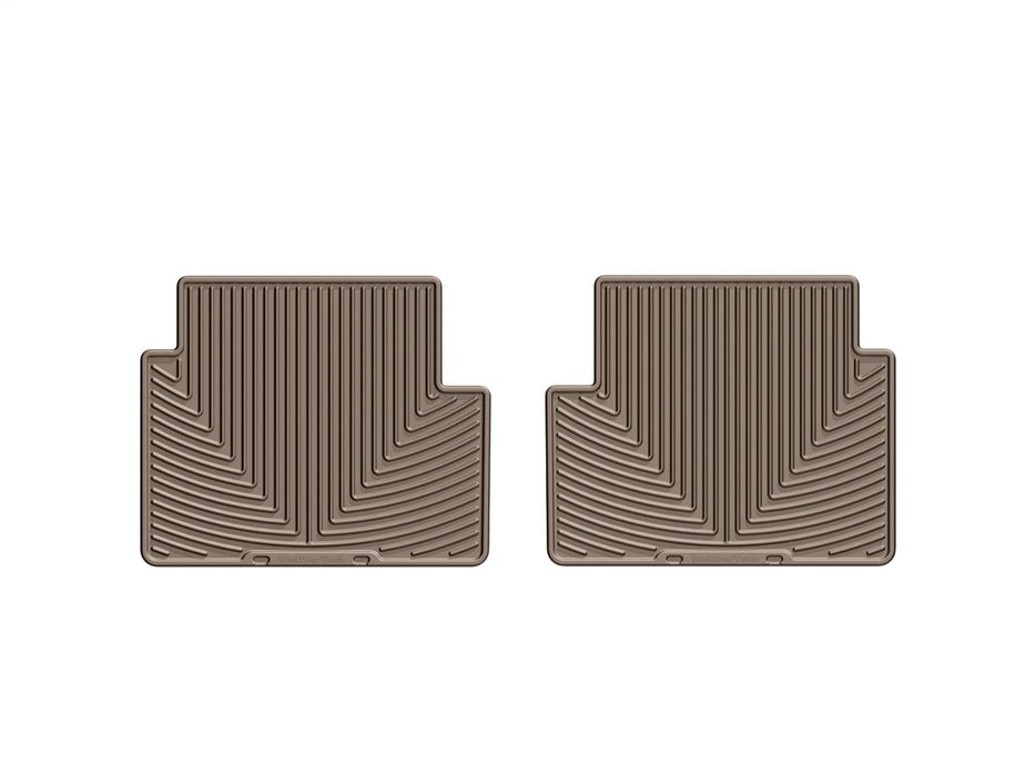Weathertech W284TN - All Weather Floor Mats Tan Rear - Truck Part Superstore