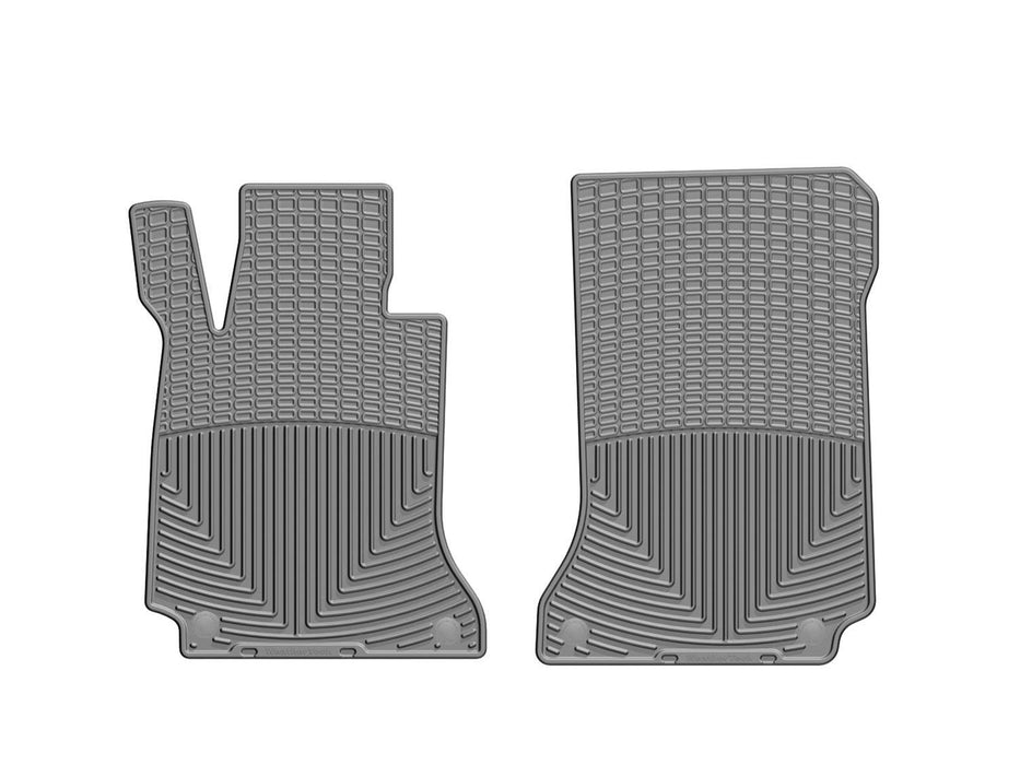 Weathertech W287GR - All Weather Floor Mats Gray Front - Truck Part Superstore