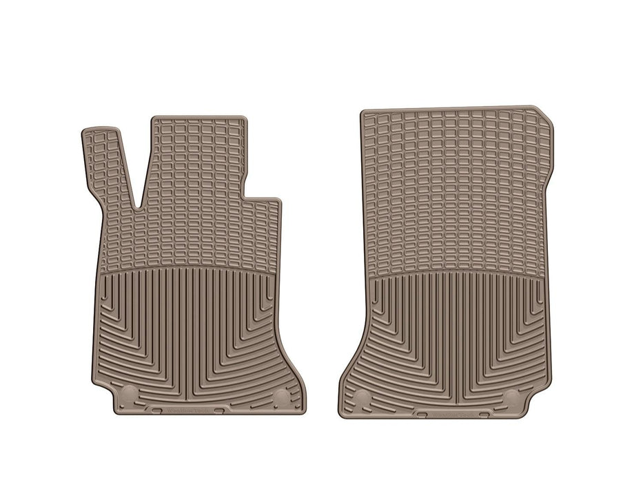 Weathertech W287TN - All Weather Floor Mats Tan Front - Truck Part Superstore