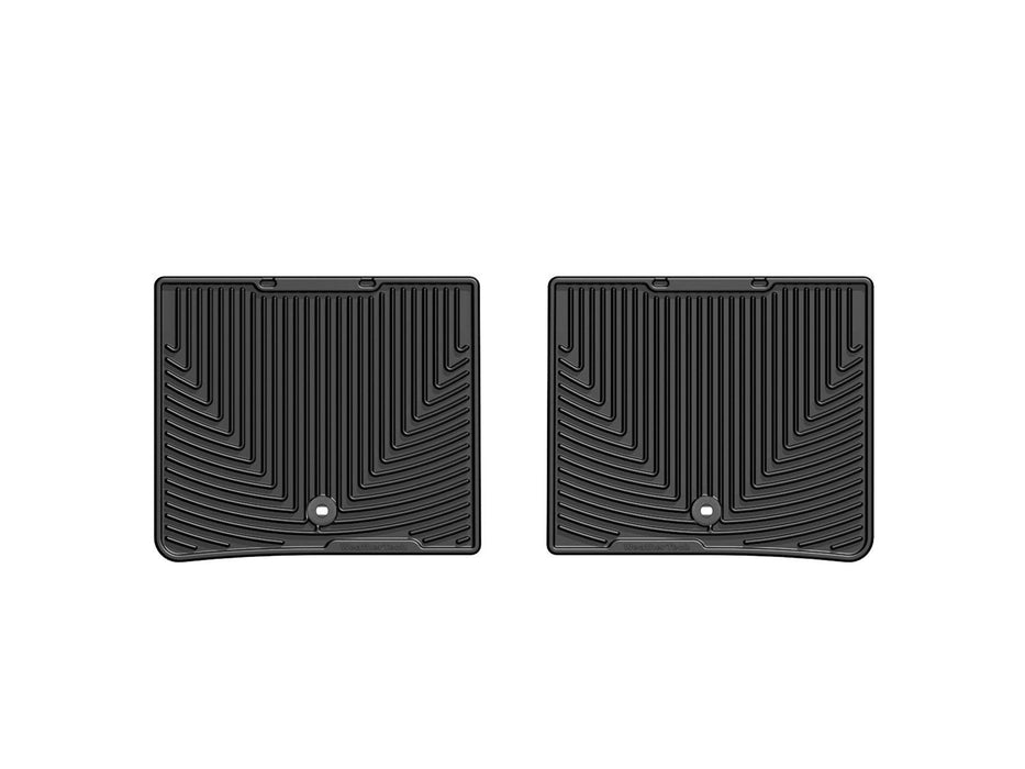 Weathertech W290 - All Weather Floor Mats Black Rear - Truck Part Superstore