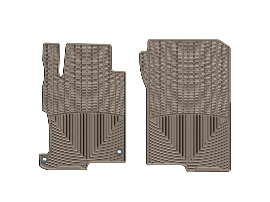 Weathertech W293TN - All Weather Floor Mats Tan Front - Truck Part Superstore