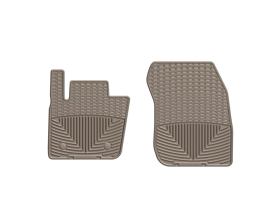 Weathertech W295TN - All Weather Floor Mats Tan Front - Truck Part Superstore